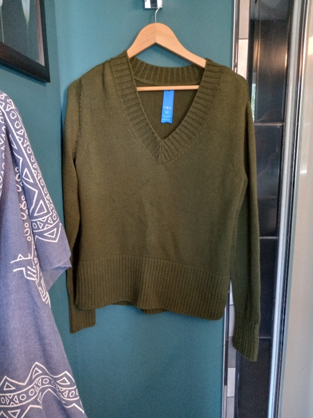 Kit & Ace- Merino Sweater-Women's SZ XS- Moss Green